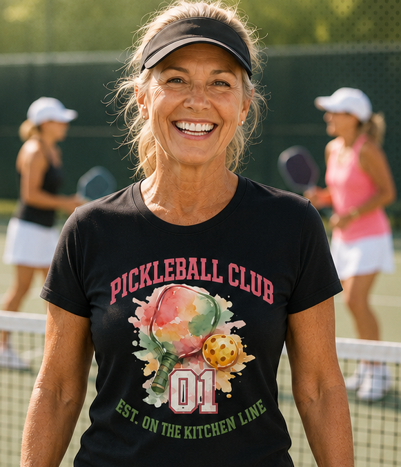 Pickleball Club tee